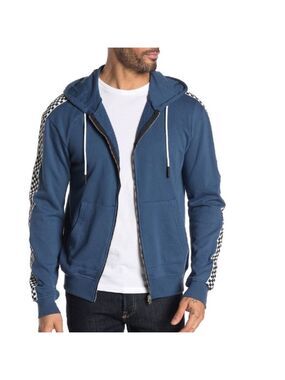 Sovereign Code King Checkered Trim Zip Hoodie